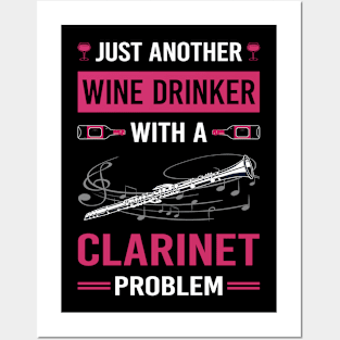 Wine Drinker Clarinet Posters and Art